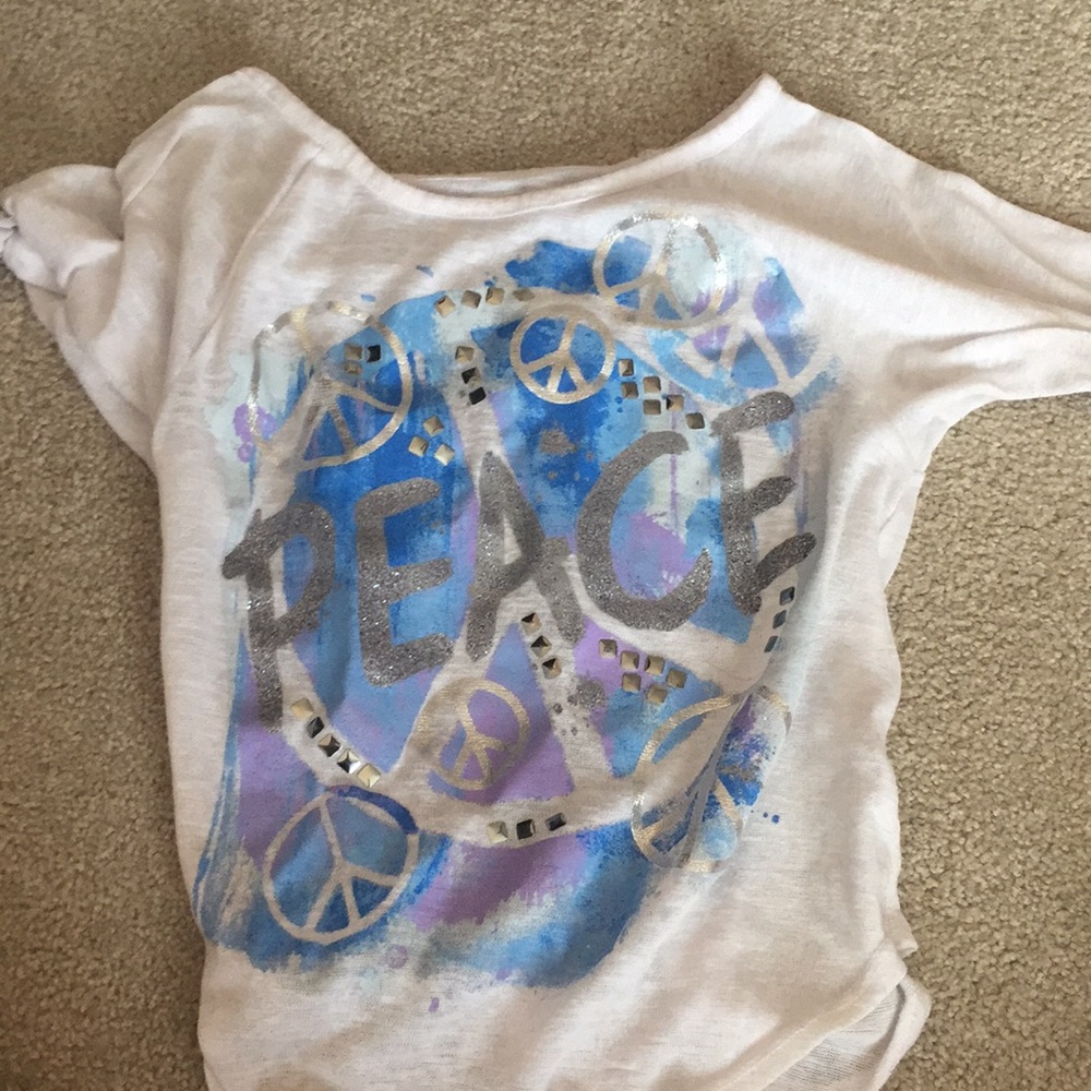 Girls blue piece T-shirt